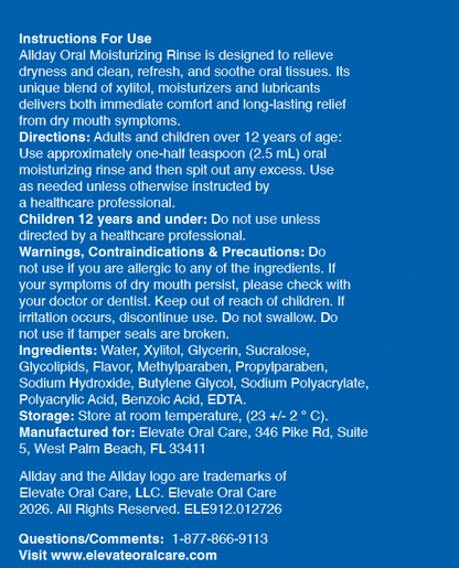 Allday® Oral Moisturizing Rinse